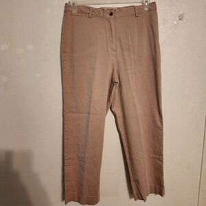 Caribbean Joe Tan Straight-Leg Pants